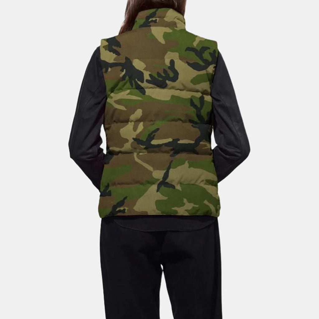 Canada Goose Freestyle Red Label Women's White Duck Down Vest – Camouflage