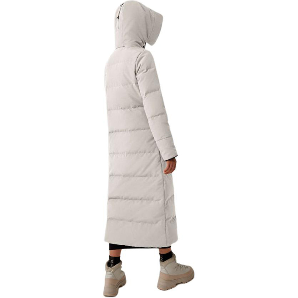 Canada Goose Mystique Women's Long Hooded Down Parka – Grey