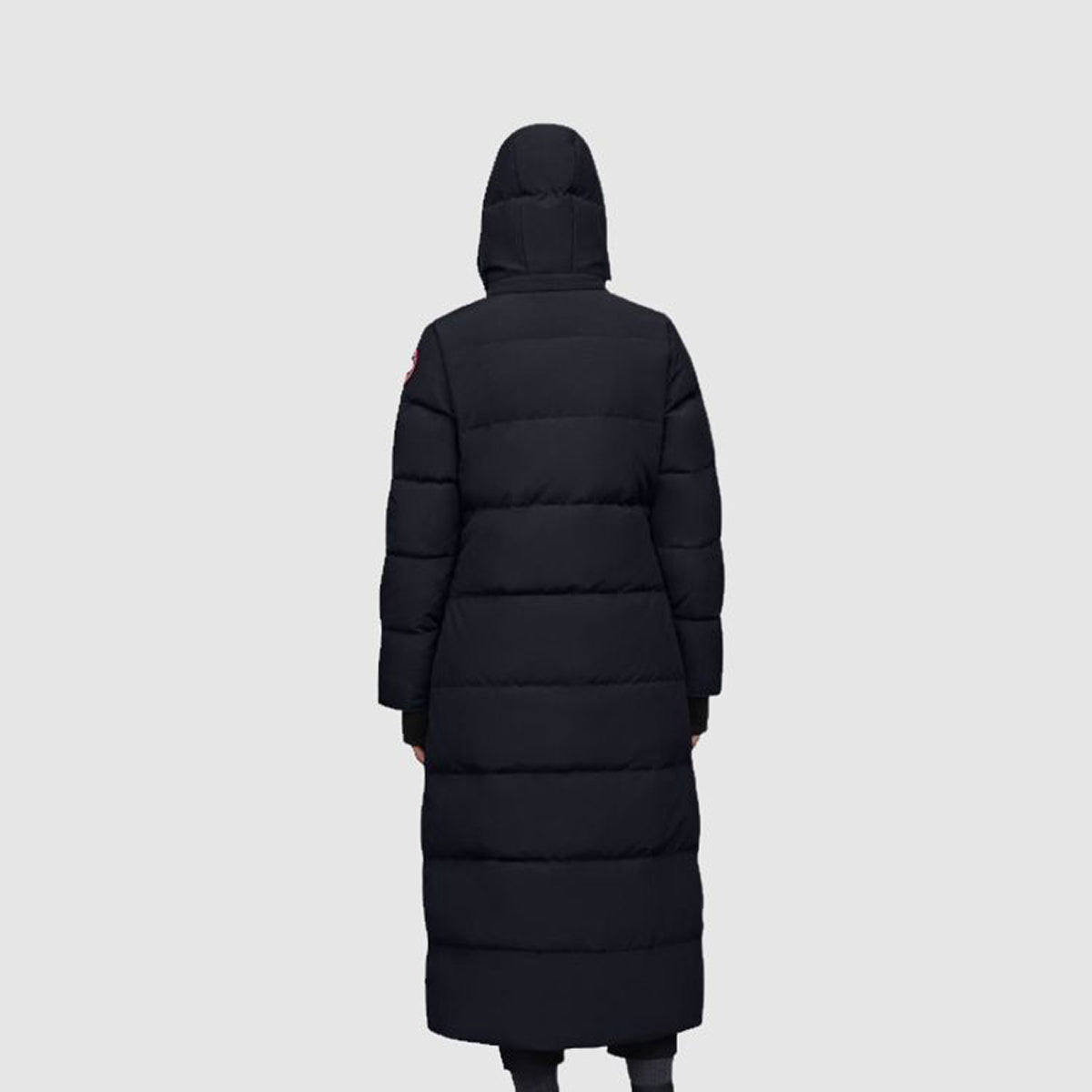 Canada Goose Mystique Red Label Women's Long Duck Down Parka – Black