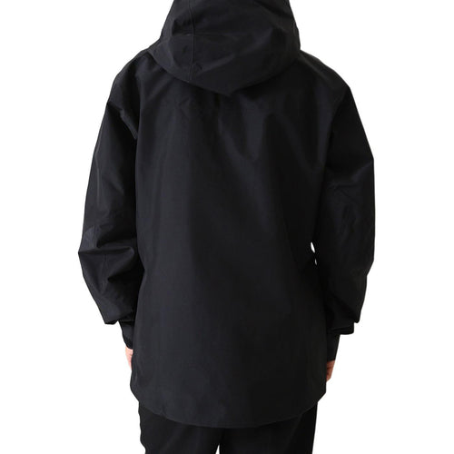 Arc'teryx Alpha SV Gen 7 Men's GORE-TEX Pro Hooded Shell Jacket – 24K Black (Black / Gold Logo)