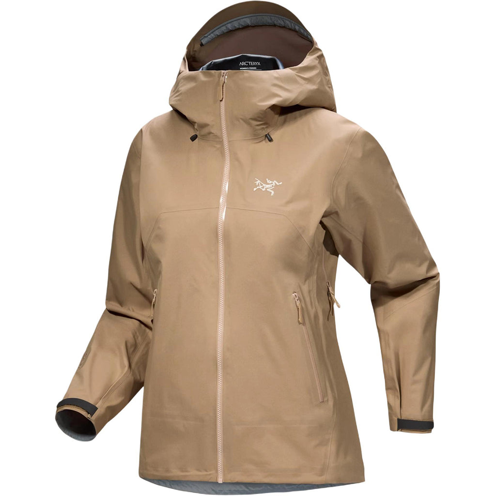 Arc'teryx Beta SL Women's Lightweight GORE-TEX Hooded Shell Jacket – Sandstone Brown