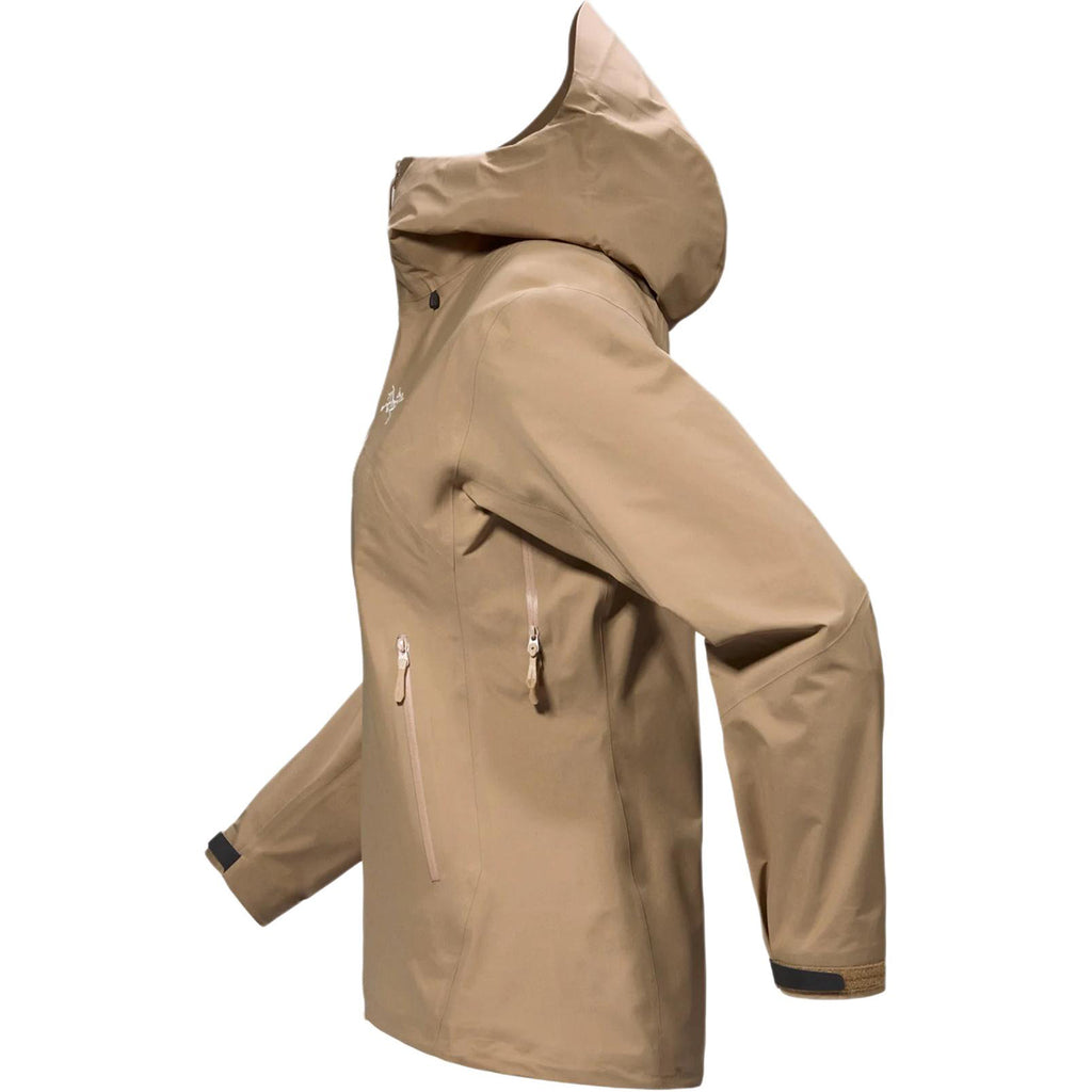 Arc'teryx Beta SL Women's Lightweight GORE-TEX Hooded Shell Jacket – Sandstone Brown
