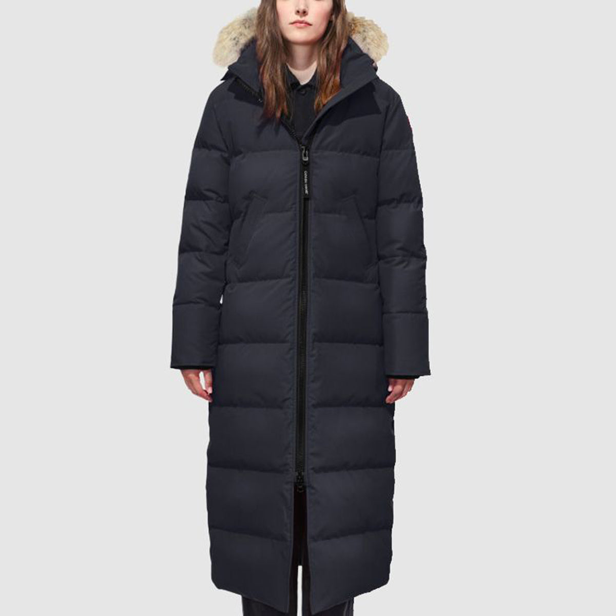 Canada Goose Mystique Red Label Women's Long Duck Down Parka – Black