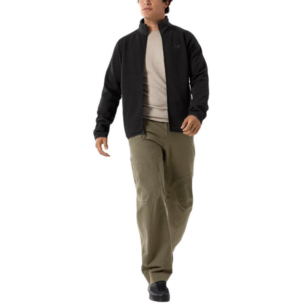 Arc'teryx Kyanite Men's Full-Zip Fleece Jacket – Black