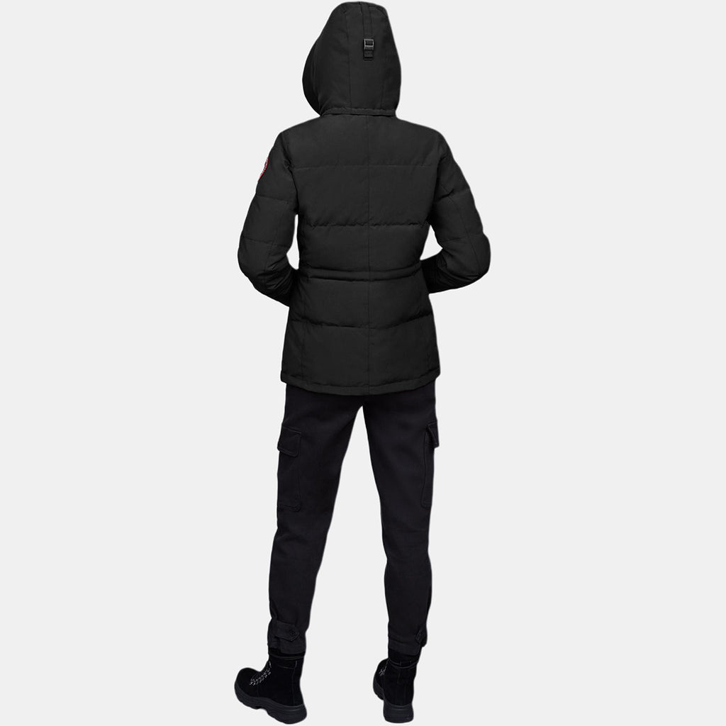 Canada Goose Chelsea Red Label Women's Hooded Down Parka – Black