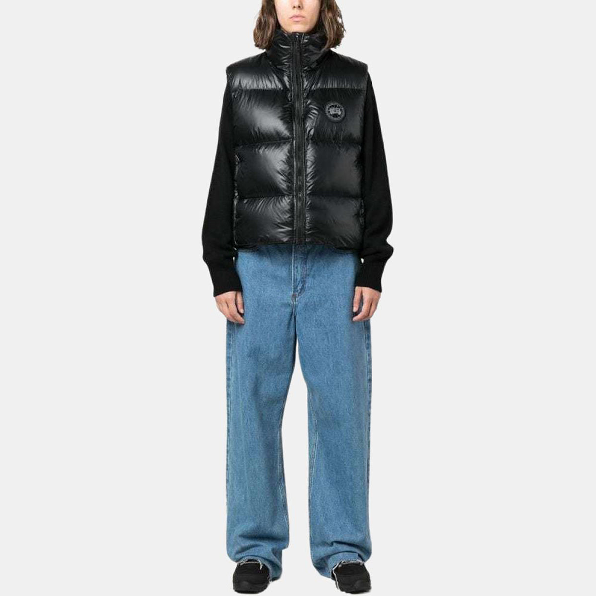 Canada Goose Cypress Black Label Women's Lightweight High-Neck Puffer Vest – Black
