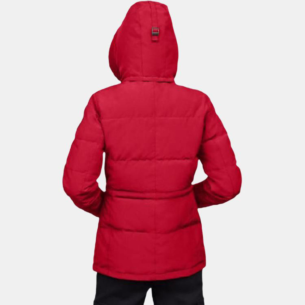 Canada Goose Chelsea Whitehouse Red Label Women's Hooded Down Parka – Red