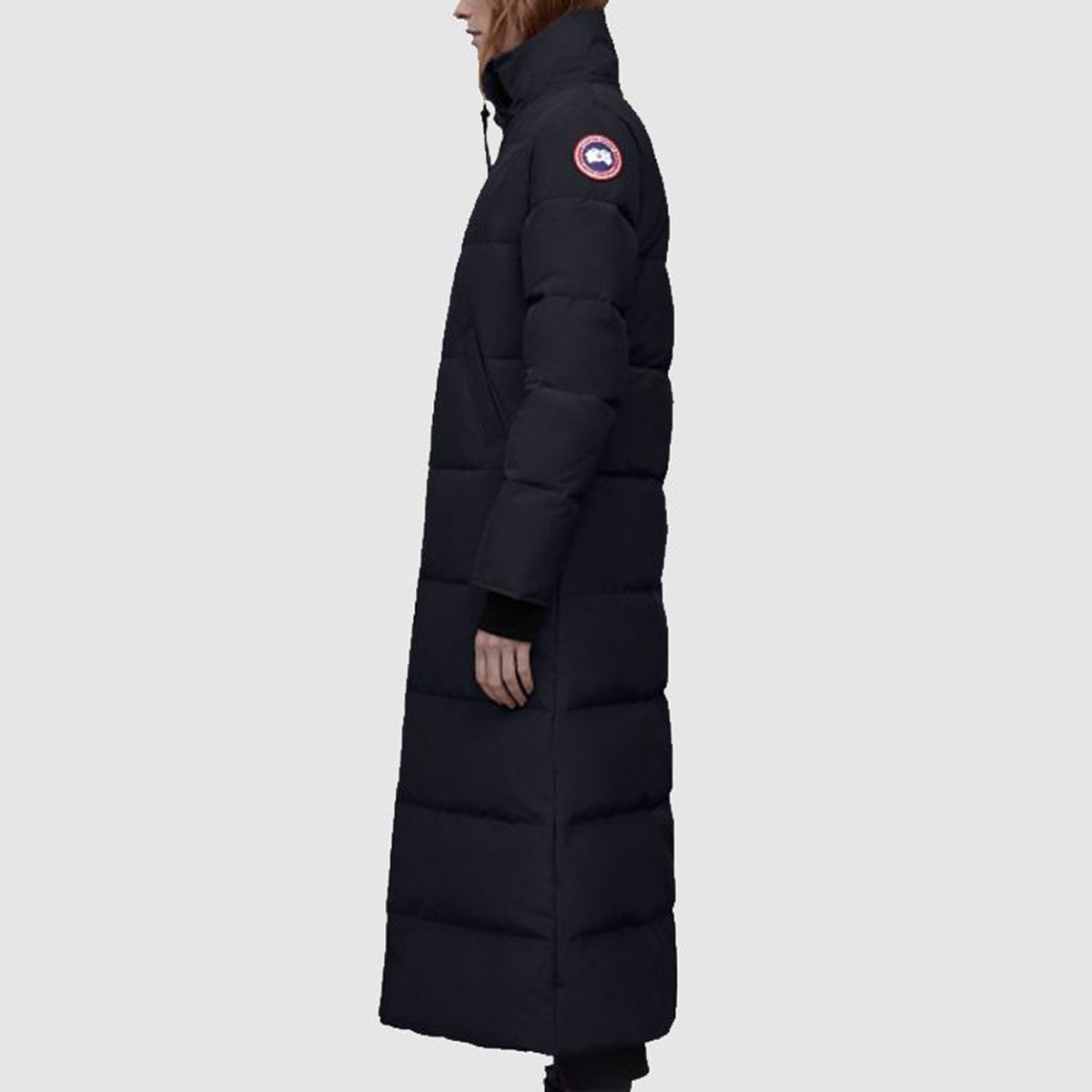 Canada Goose Mystique Red Label Women's Long Duck Down Parka – Black