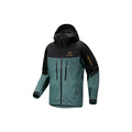 Arc'teryx Alpha SV Gen 7 Men's GORE-TEX Pro Hooded Shell Jacket – Dark Magic (Black & Green / Gold Logo)