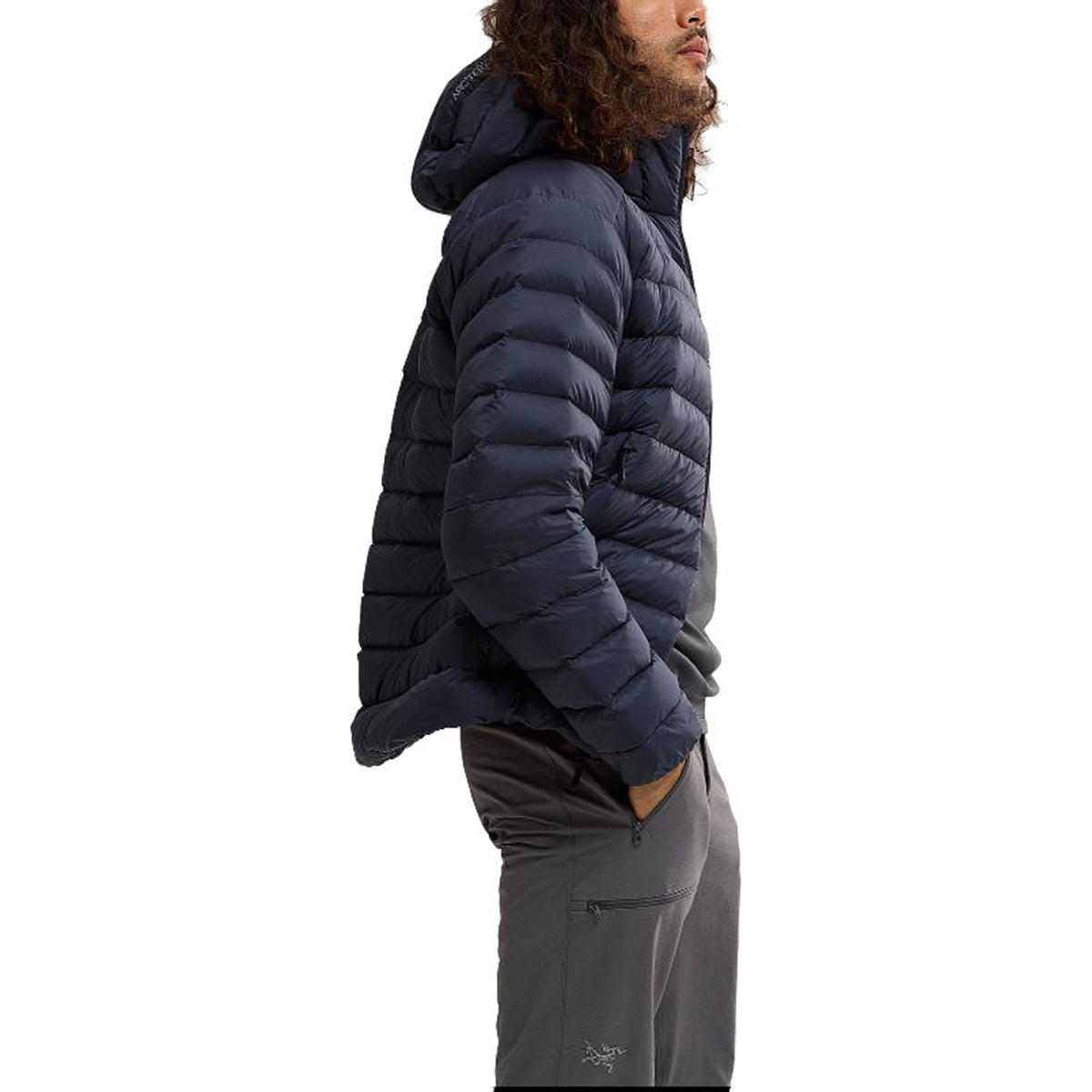 Arc'teryx Cerium Hoody Men's 850-Fill Goose Down Jacket – Navy Blue