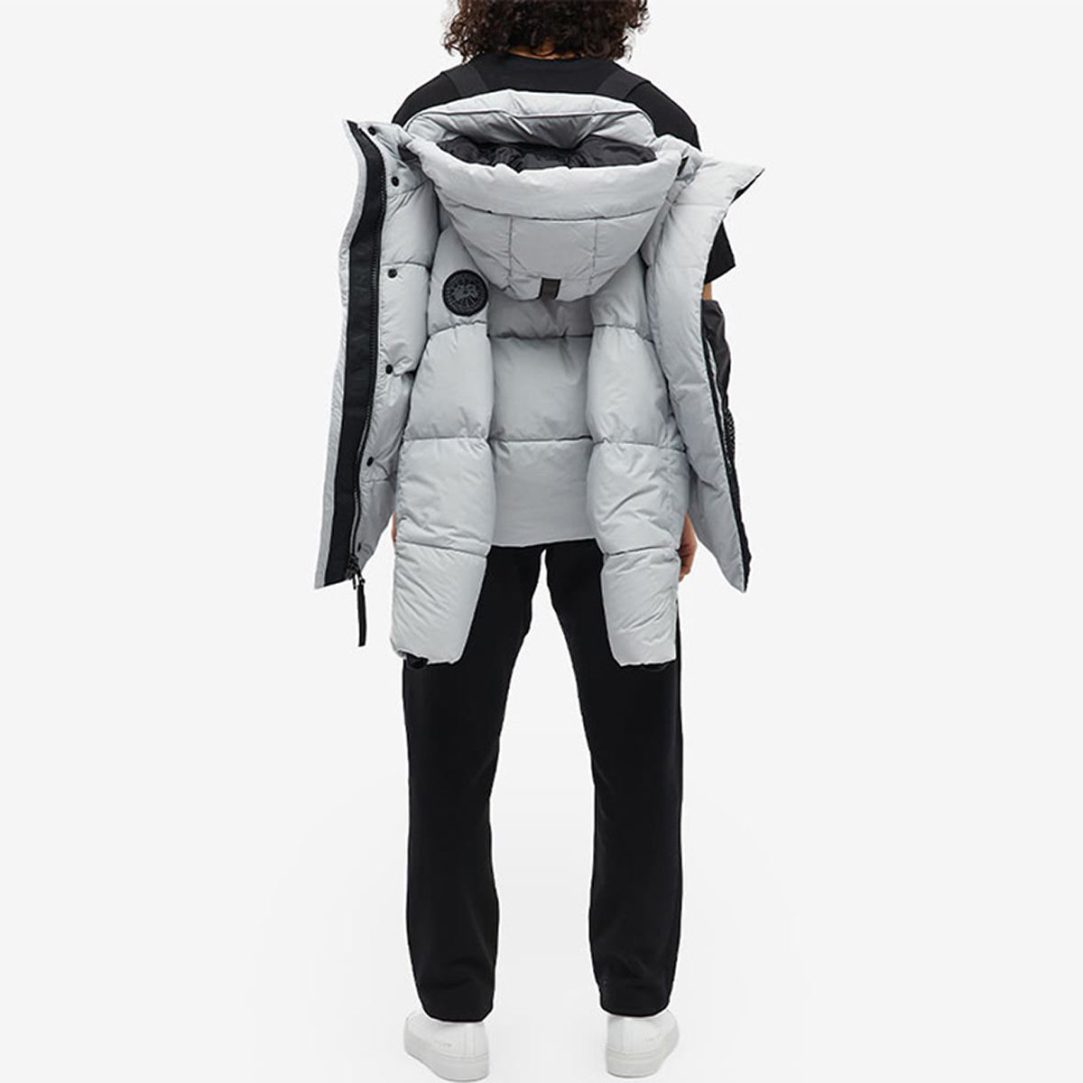 Canada Goose Junction Black Label Women's Duck Down Puffer Parka – White