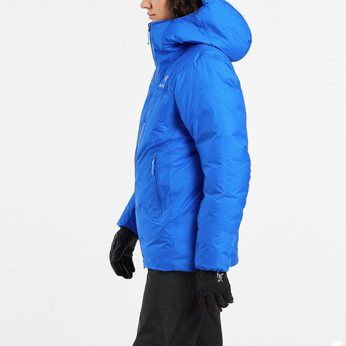 Arc'teryx Alpha Women's Lightweight Hooded Down Parka – Ripple Blue