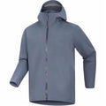 Arc'teryx Solano Hoody Men's GORE-TEX Softshell Jacket – Stratus Blue / White Embroidered Logo