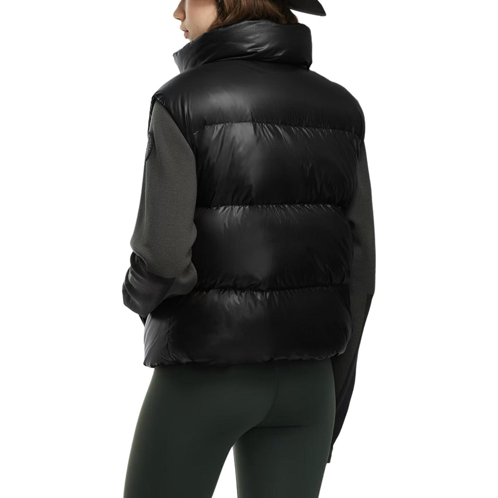 Canada Goose Cypress Black Label Women's Lightweight High-Neck Puffer Vest – Black