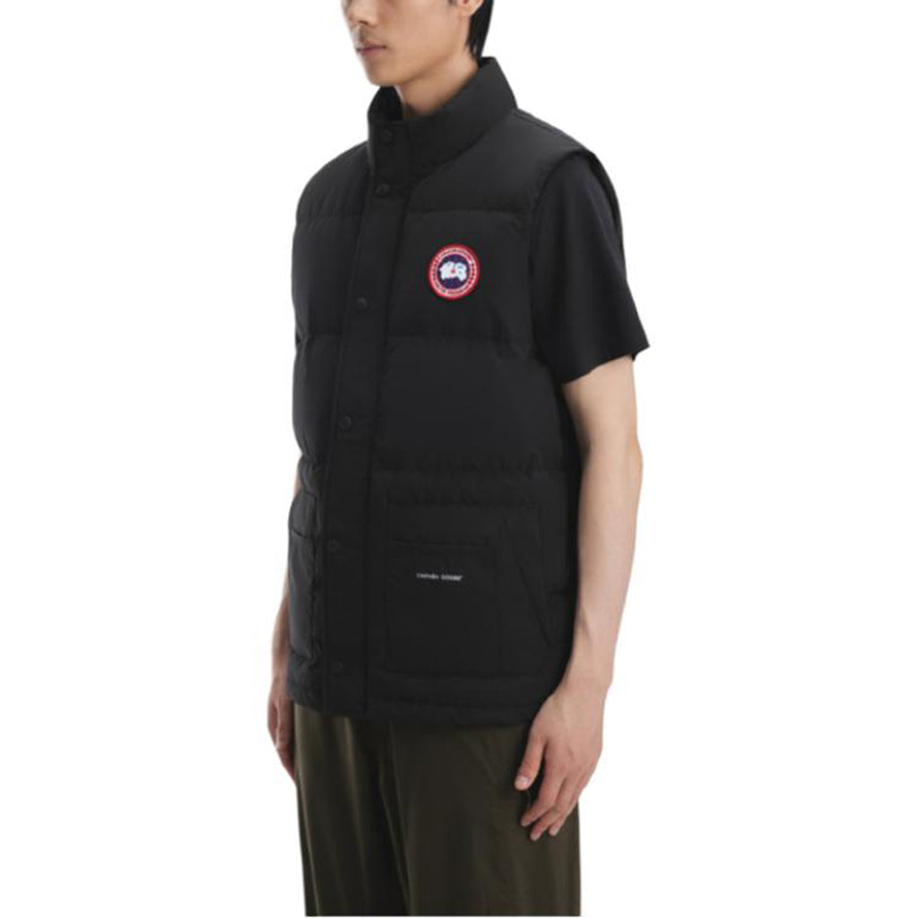 Canada Goose Freestyle Red Label Unisex Slim-Fit Duck Down Vest – Black